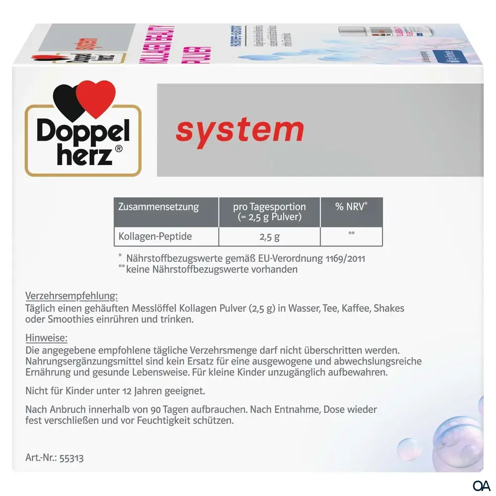 Doppelherz system Kollagen Beauty Pulver