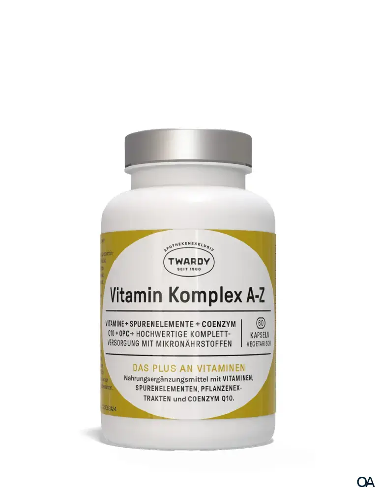 Twardy Vitamin Komplex A-Z Kapseln Twardy Vitamin Komplex A-Z Kapseln