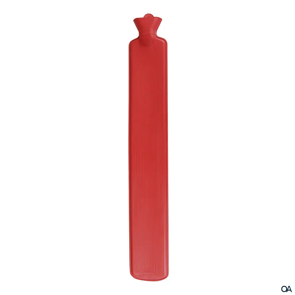 Sänger Wärmflasche LONGI ohne Bezug rot - 2,5L