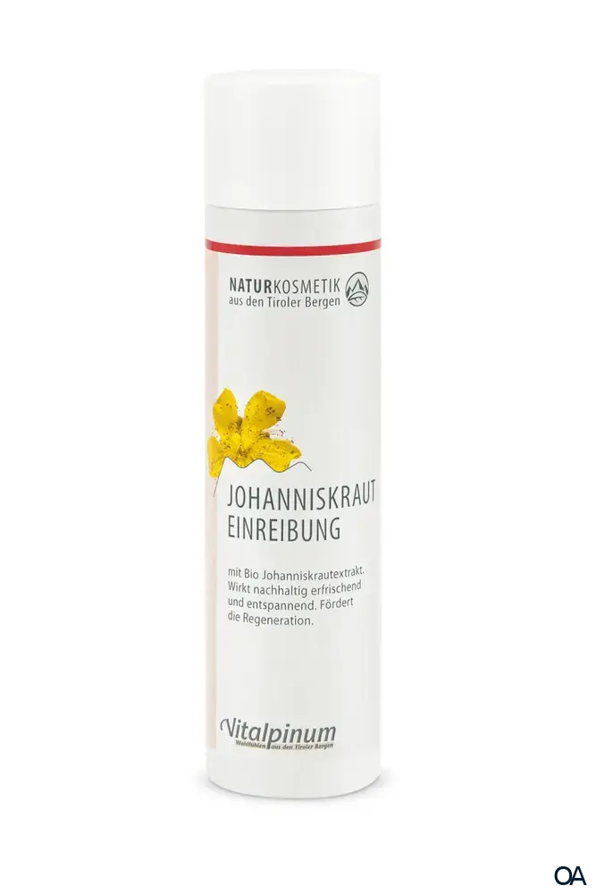 Unterweger Vitalpinum Johanniskraut Einreibung