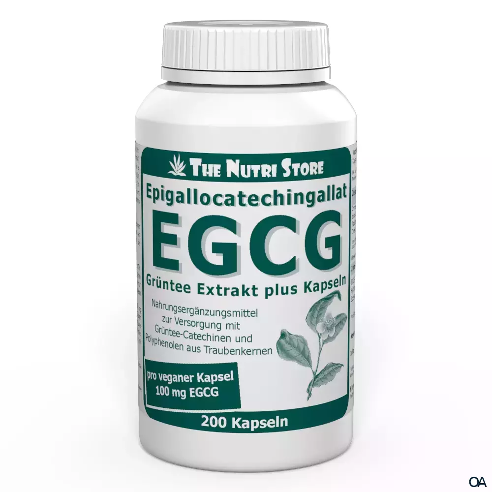 The Nutri Store EGCG Grüntee Extrakt plus Kapseln The Nutri Store EGCG Grüntee Extrakt plus Kapseln