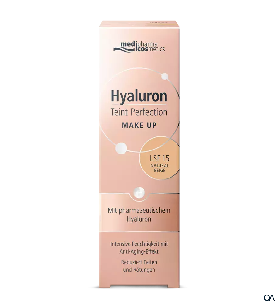 medipharma cosmetics Hyaluron Teint Perfection Make Up LSF 15 Natural Beige medipharma cosmetics Hyaluron Teint Perfection Make Up LSF 15 Natural Beige
