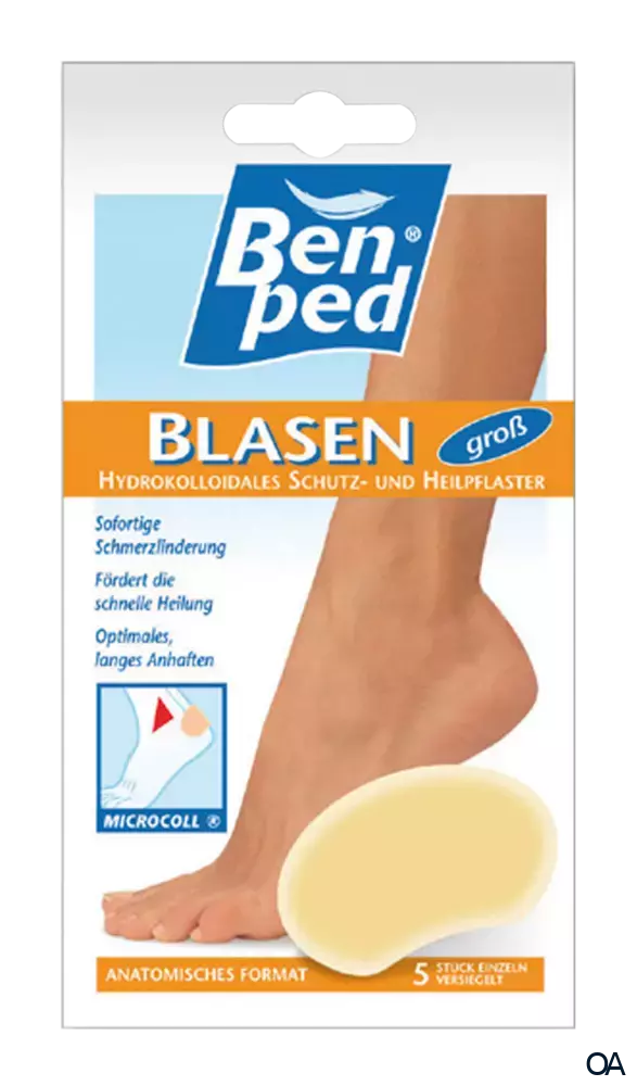 Ben ped Blasenpflaster 64 x 40 mm Ben ped Blasenpflaster 64 x 40 mm