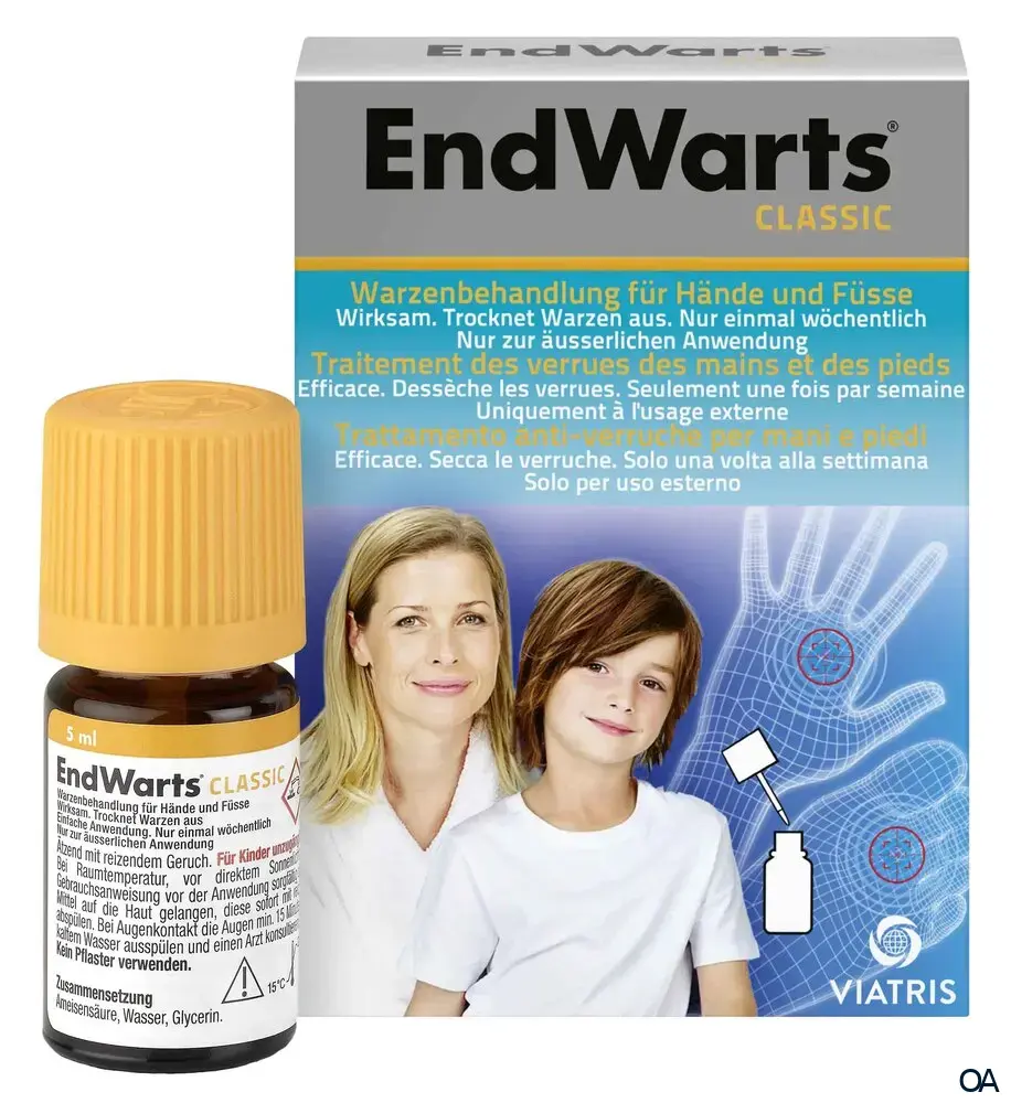 EndWarts® Classic Lösung gegen Warzen EndWarts® Classic Lösung gegen Warzen