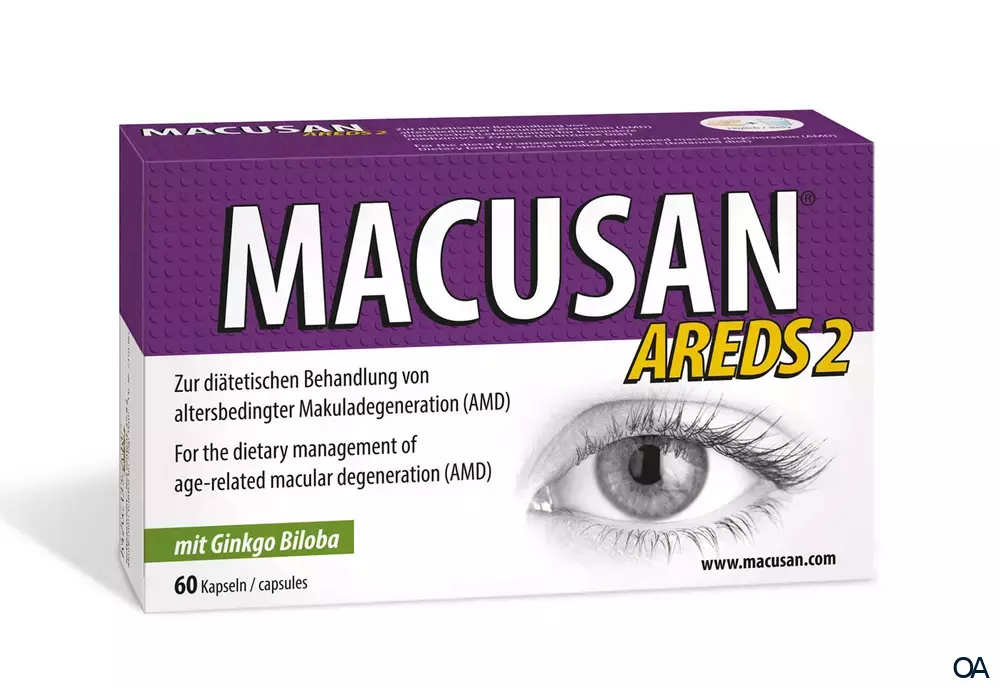 Macusan® Areds2 Kapseln Macusan® Areds2 Kapseln