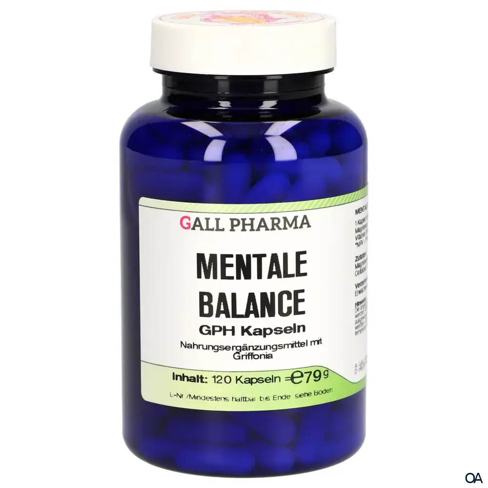 Gall Pharma Mentale Balance Kapseln Gall Pharma Mentale Balance Kapseln