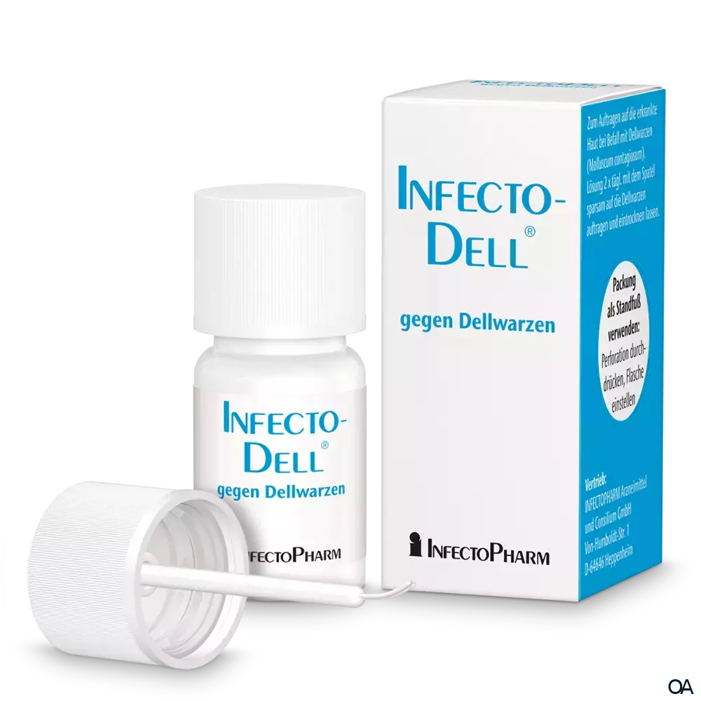 InfectoDell® Lösung gegen Dellwarzen InfectoDell® Lösung gegen Dellwarzen