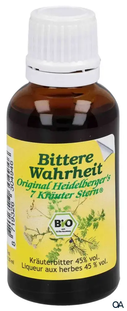 Heidelberger´s 7 Kräuter Stern® „Bittere Wahrheit“ Tropfen