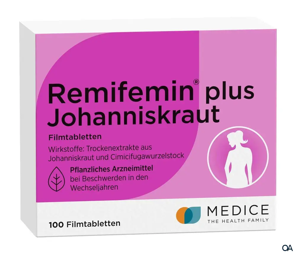 remifemin® plus Johanniskraut Filmtabletten remifemin® plus Johanniskraut Filmtabletten