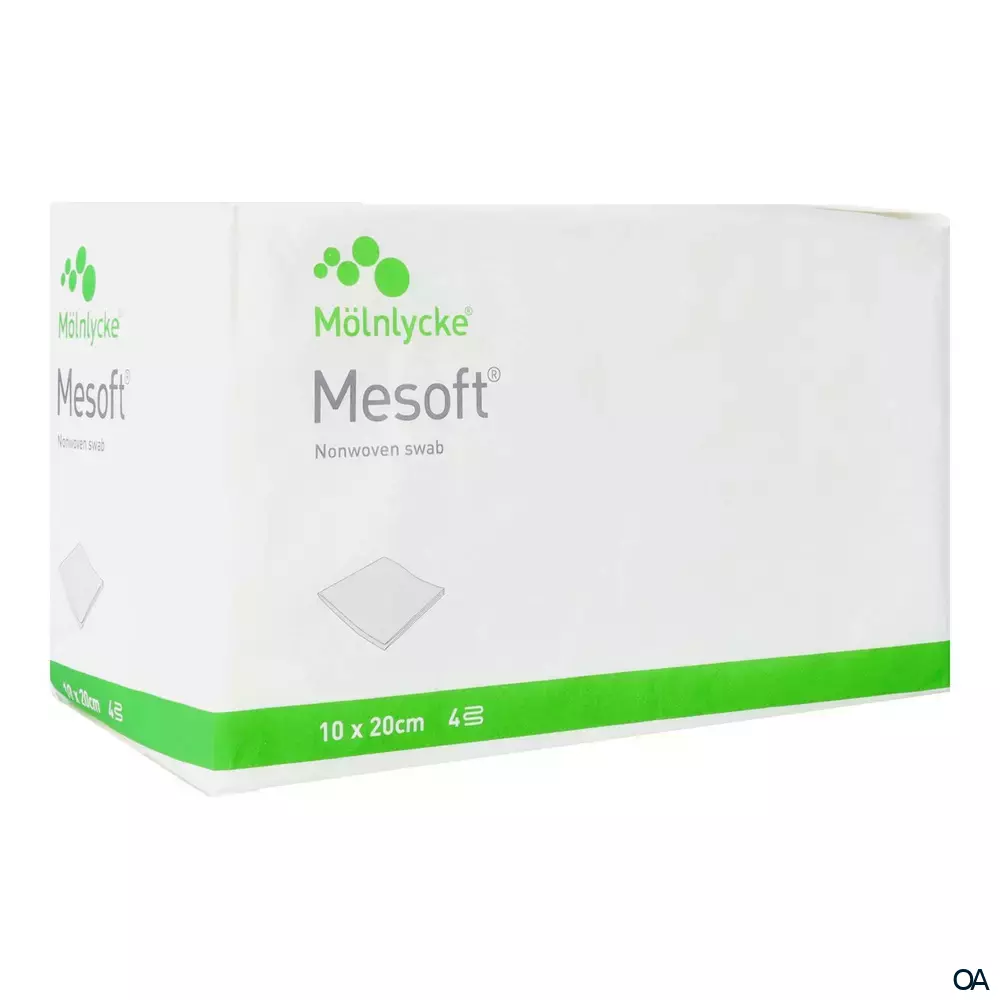 Mesoft® Vlieskompressen unsteril 10 x 20 cm