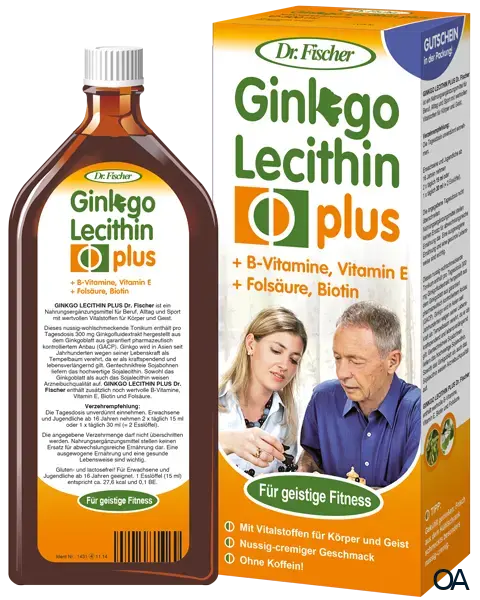 Dr. Fischer Ginkgo Lecithin plus Tonikum Dr. Fischer Ginkgo Lecithin plus Tonikum