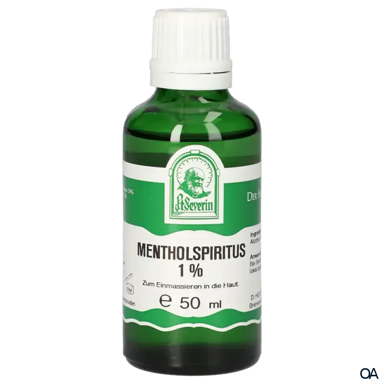 Pater Severin Menthol Spiritus 1% Pater Severin Menthol Spiritus 1%