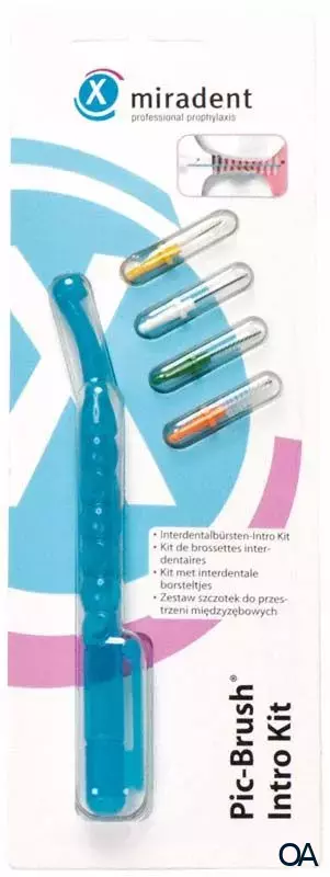 Miradent Pic Brush Intro Kit mit 4 Bürsten