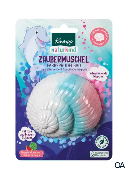 Kneipp Naturkind Farbsprudelbad Zaubermuschel