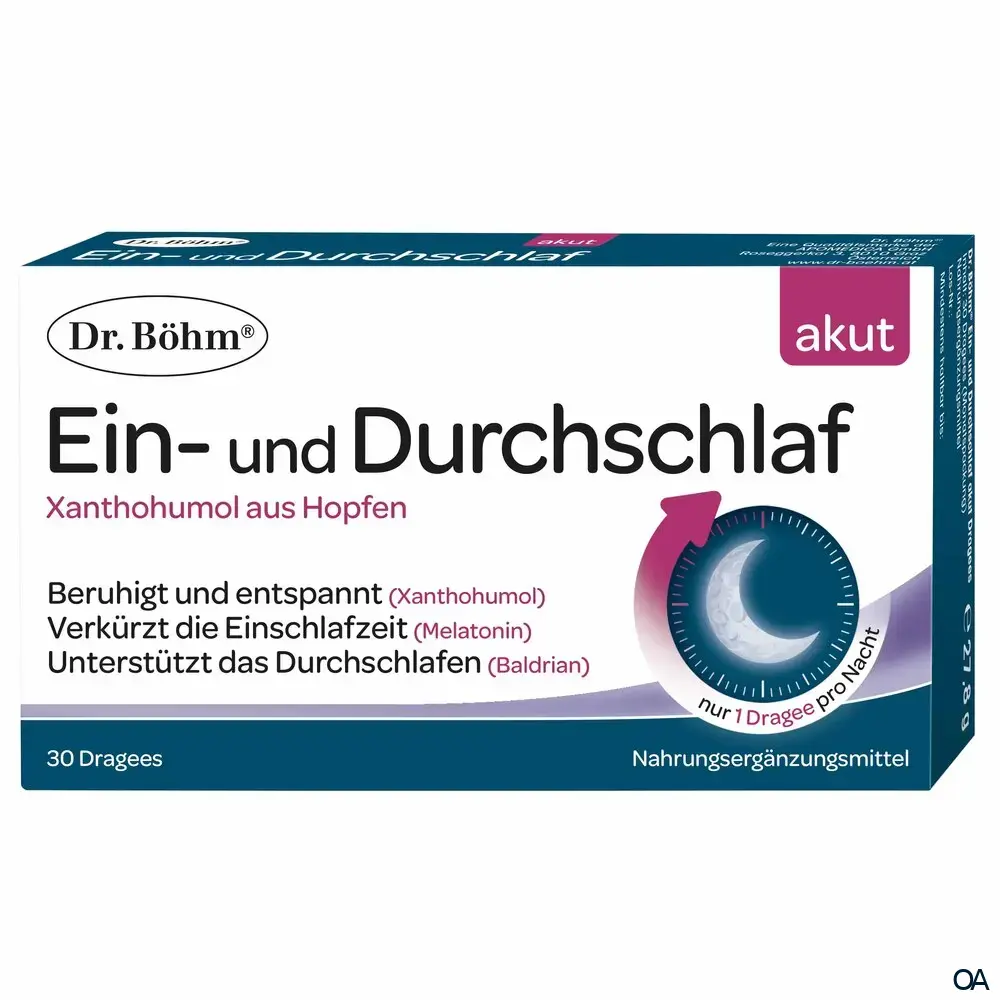Dr. Böhm® Ein- und Durchschlaf akut Dragees Dr. Böhm® Ein- und Durchschlaf akut Dragees
