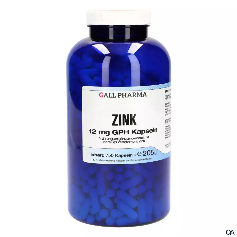 Gall Pharma Zink 12 mg Kapseln