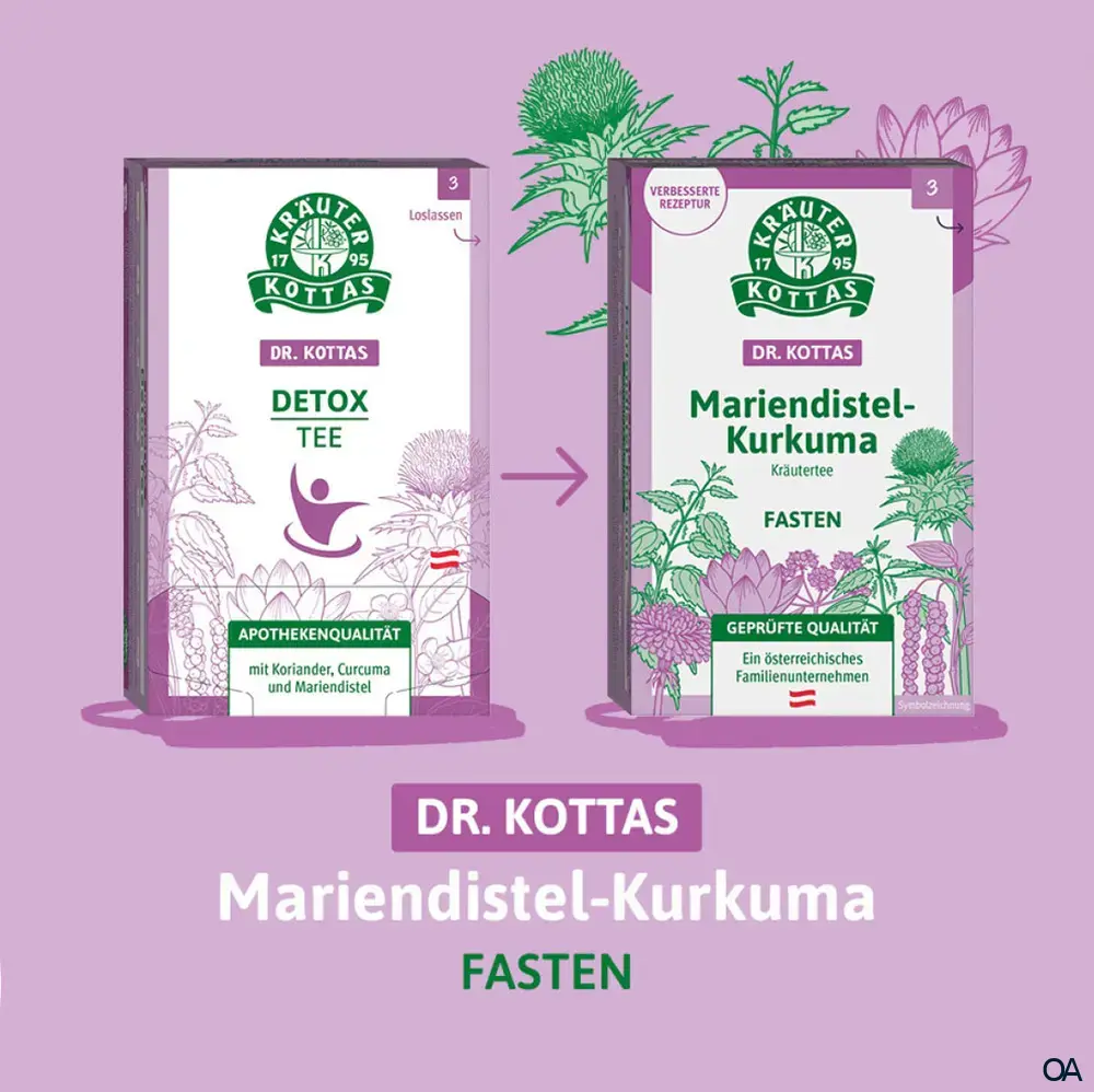 Dr. Kottas Mariendistel-Kurkuma Kräutertee