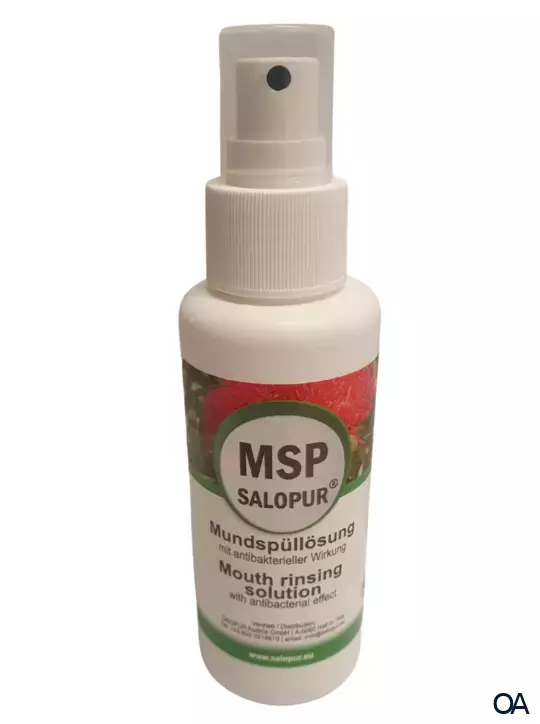 SALOPUR® MSP - antibakterielle Mundspüllösung SALOPUR® MSP - antibakterielle Mundspüllösung