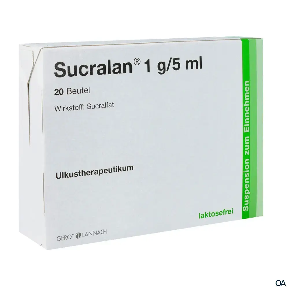 Sucralan® 1 g/5 ml-orale Suspension - Beutel