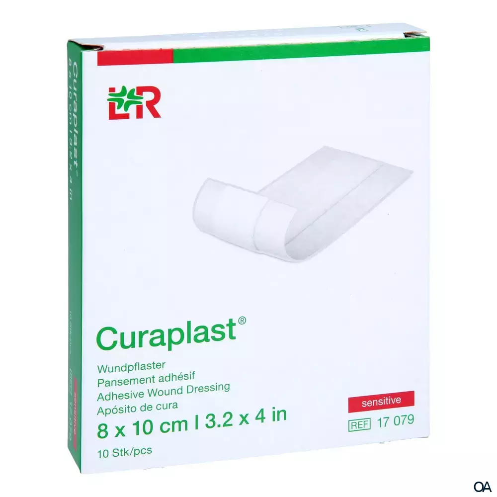 Curaplast® sensitive Wundschnellverband 8 x 10 cm