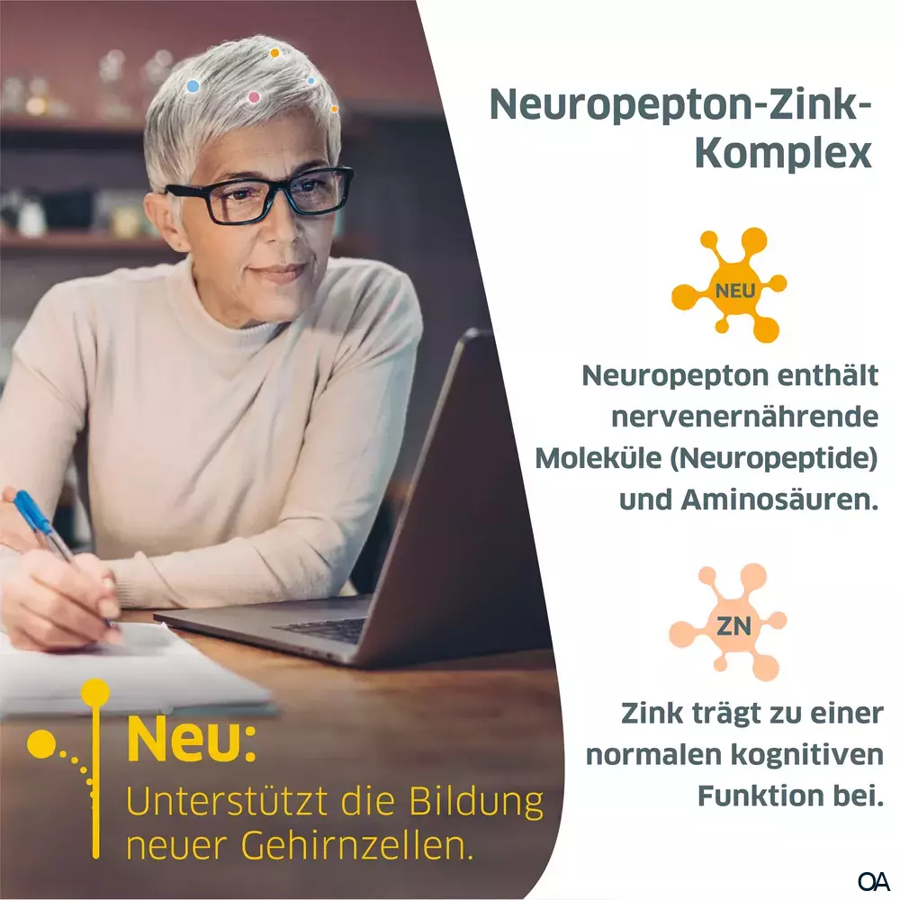 NeuroPep Neuropepton-Zink-Komplex Kapseln