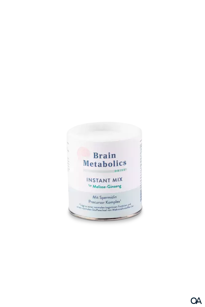 Brain Metabolics Drive Instant Mix Typ Melisse-Ginseng Brain Metabolics Drive Instant Mix Typ Melisse-Ginseng
