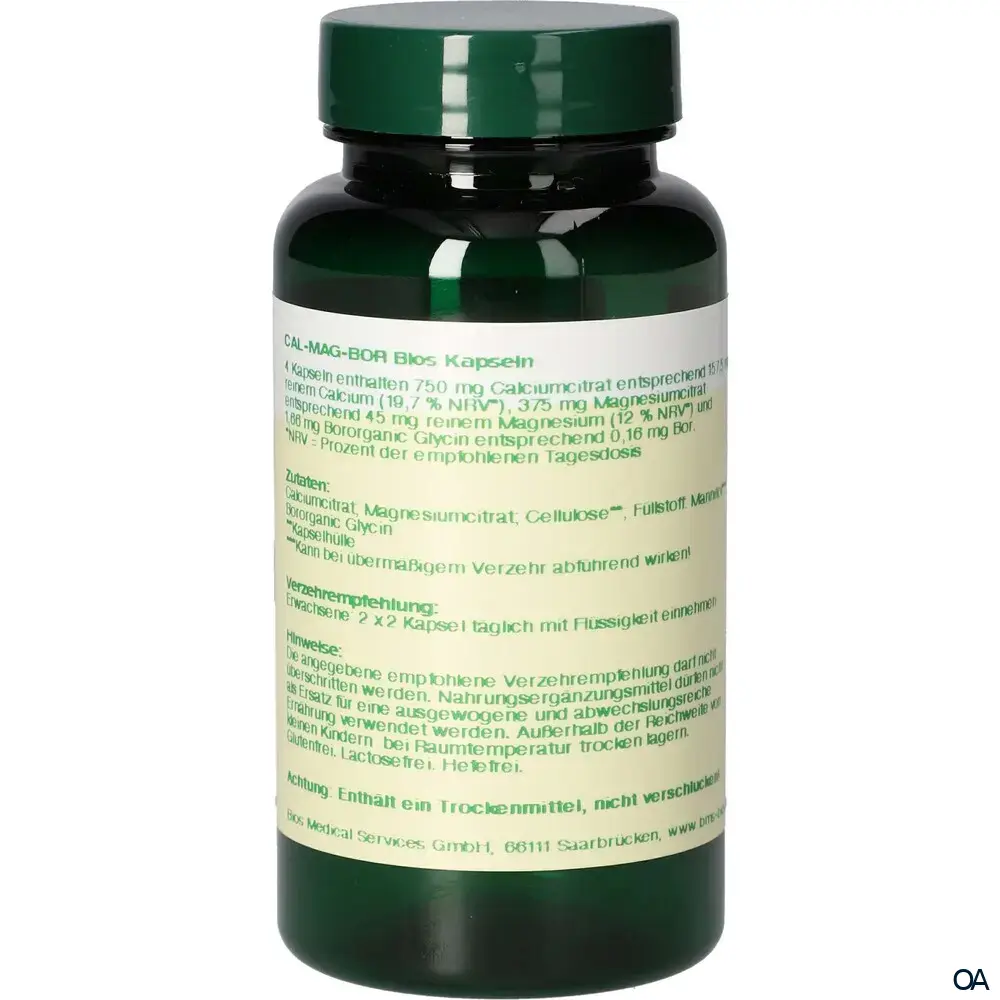 Bios CAL-MAG-BOR Kapseln Bios CAL-MAG-BOR Kapseln