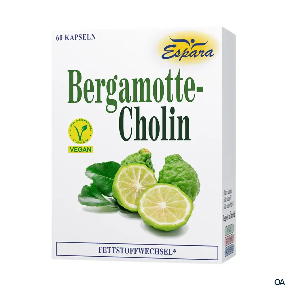 Espara Bergamotte-Cholin Kapseln Espara Bergamotte-Cholin Kapseln
