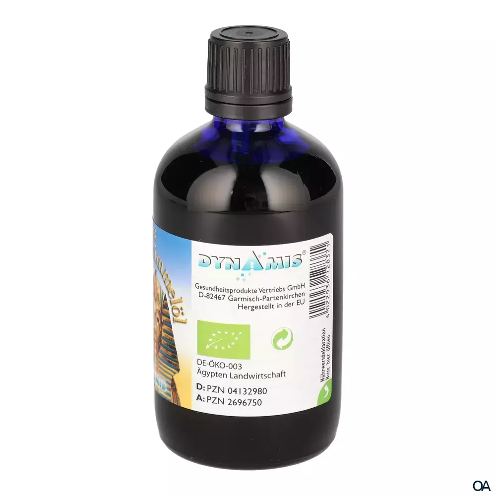 Dynamis BIO Schwarzkümmelöl ägyptisch Dynamis BIO Schwarzkümmelöl ägyptisch