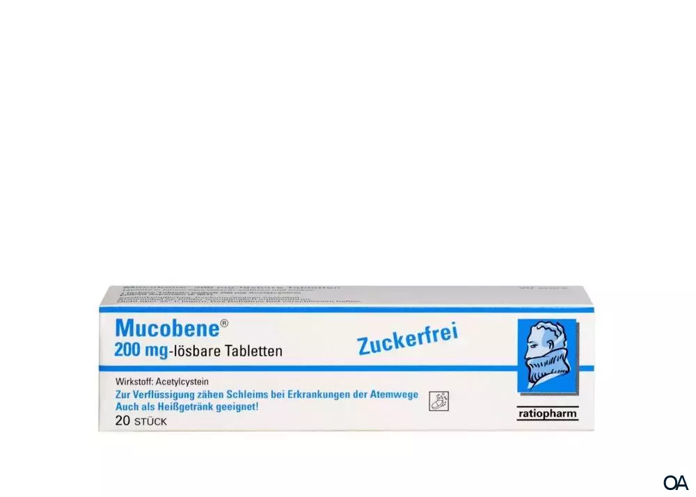 Mucobene® 200 mg lösbare Tabletten Mucobene® 200 mg lösbare Tabletten