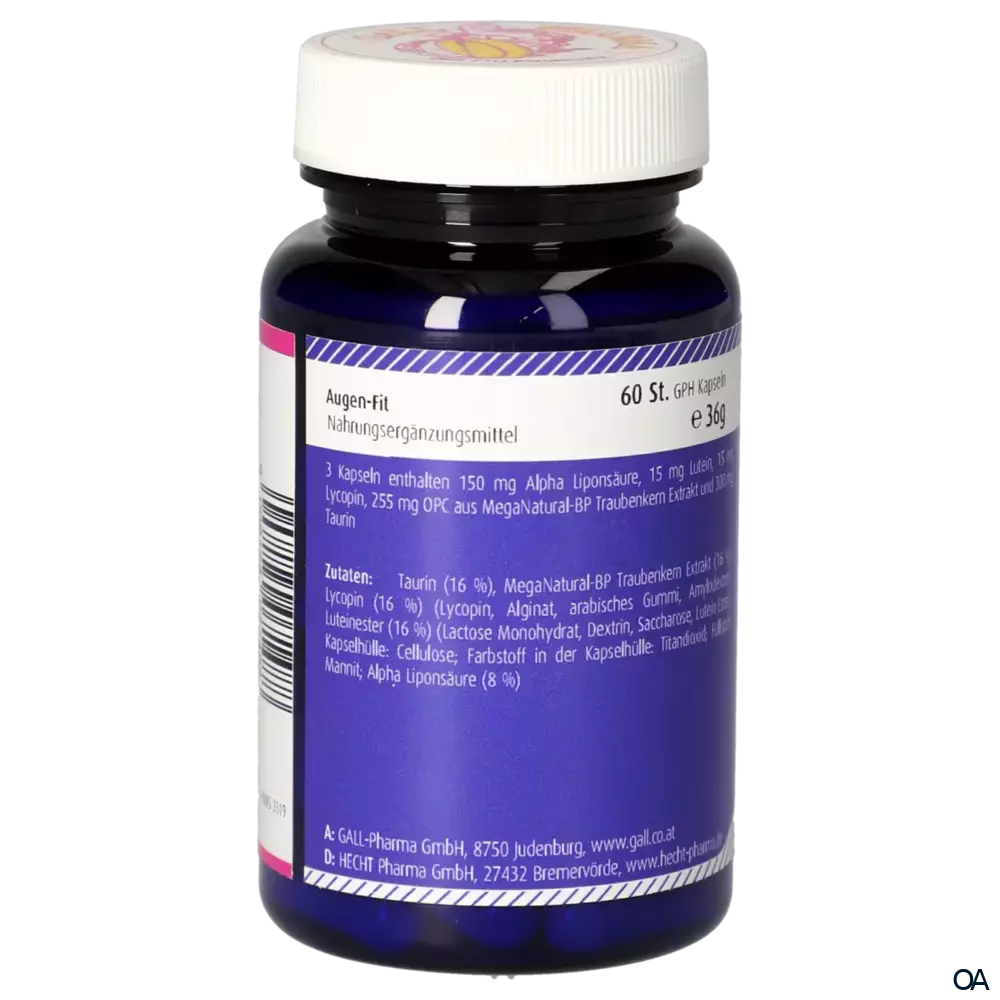 Gall Pharma Augen-Fit Kapseln
