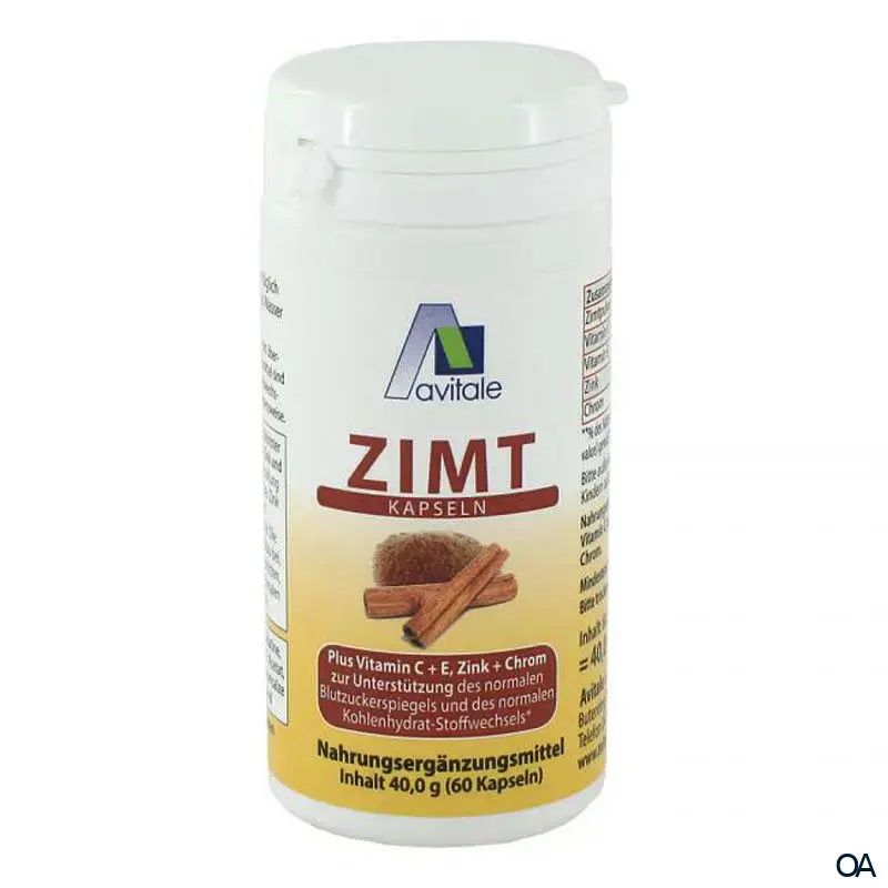 Avitale Zimt 500 mg Kapseln Avitale Zimt 500 mg Kapseln
