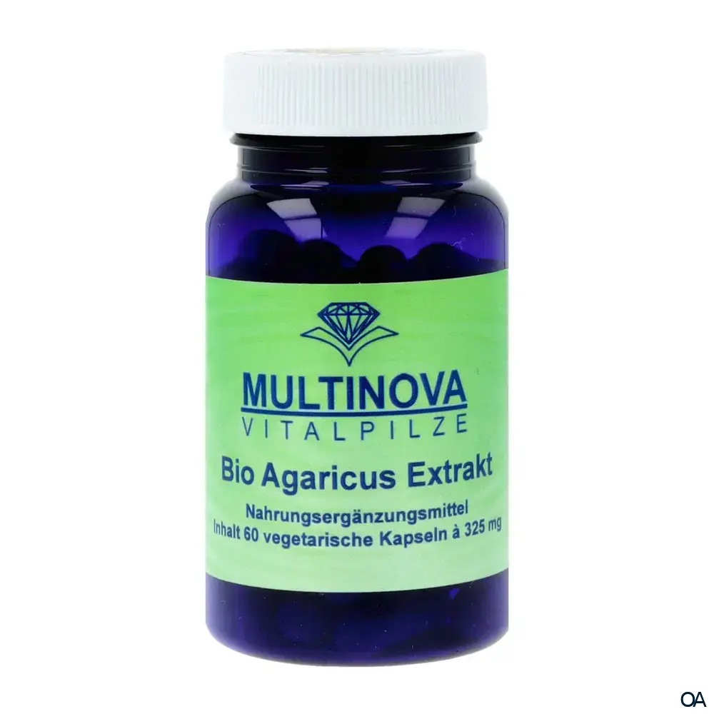 Multinova Bio Agaricus Extrakt Kapseln Multinova Bio Agaricus Extrakt Kapseln