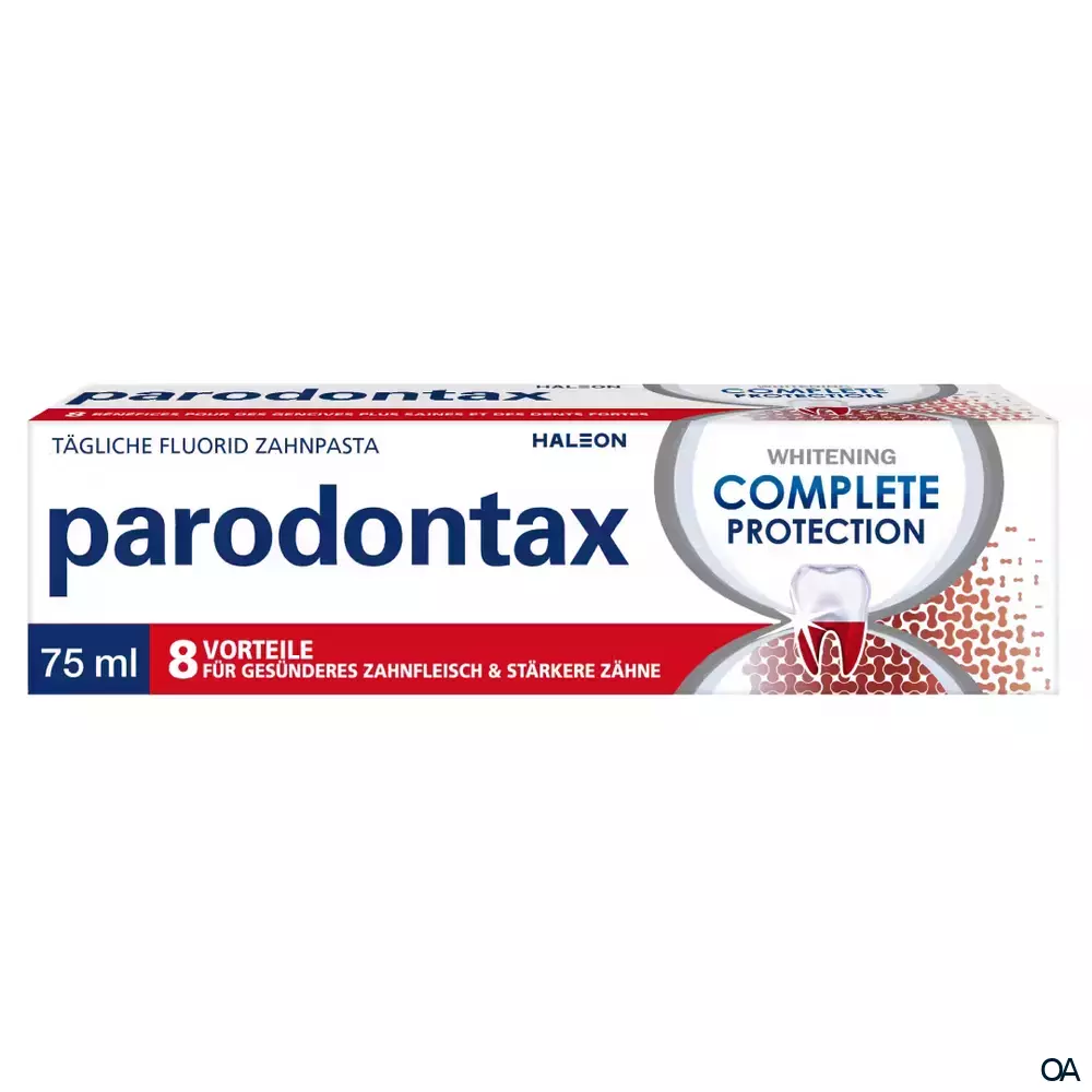 parodontax Complete Protection Whitening Zahnpasta parodontax Complete Protection Whitening Zahnpasta