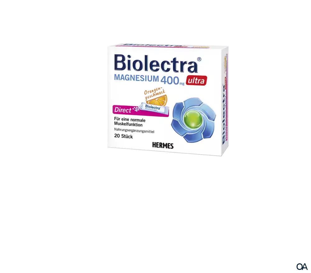 Biolectra® Magnesium 400 mg ultra Direct Orange