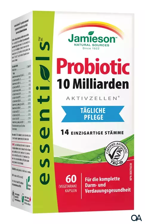 Jamieson Probiotic 10 Milliarden Kapseln Jamieson Probiotic 10 Milliarden Kapseln