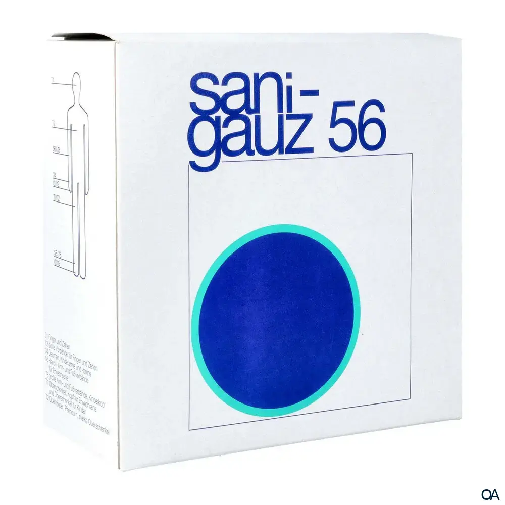 sani-gauz Schlauchverband Hand-, Arm- und Fußverbände für Erwachsene Rolle, Größe 56, 20 m