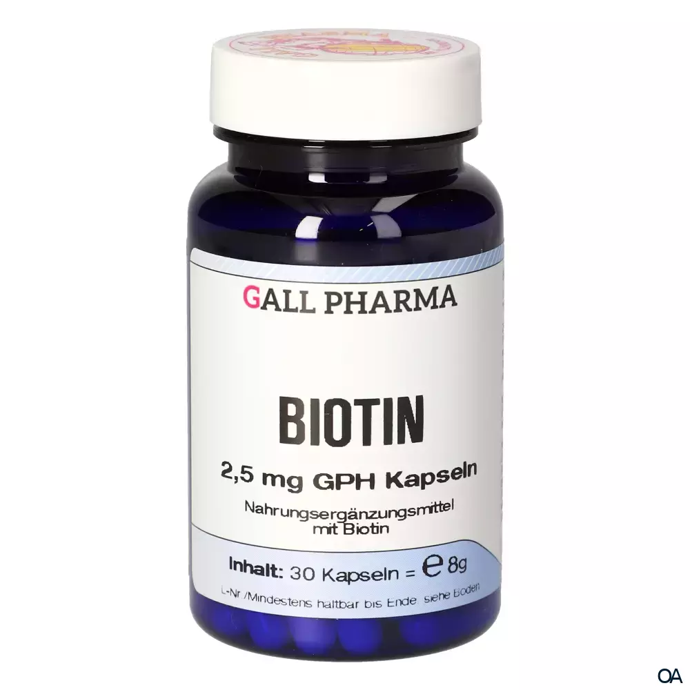 Gall Pharma Biotin 2,5 mg Kapseln
