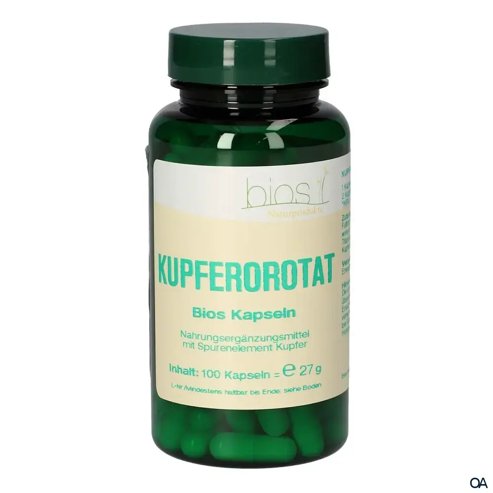 Bios Kupferorotat Kapseln Bios Kupferorotat Kapseln