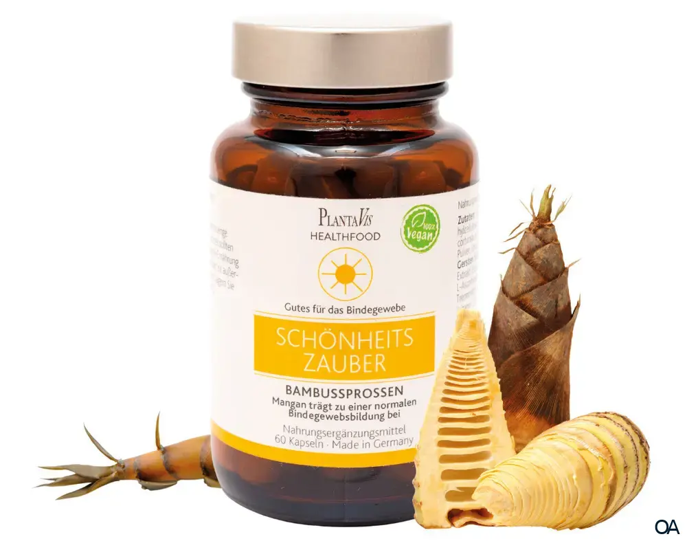 PlantaVis SchönheitsZauber - Bambussprossen Kapseln
