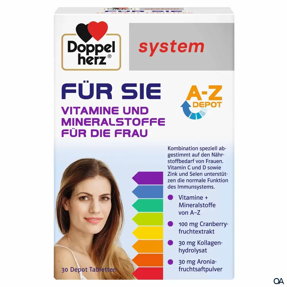 Doppelherz system Für Sie Depot-Tabletten
