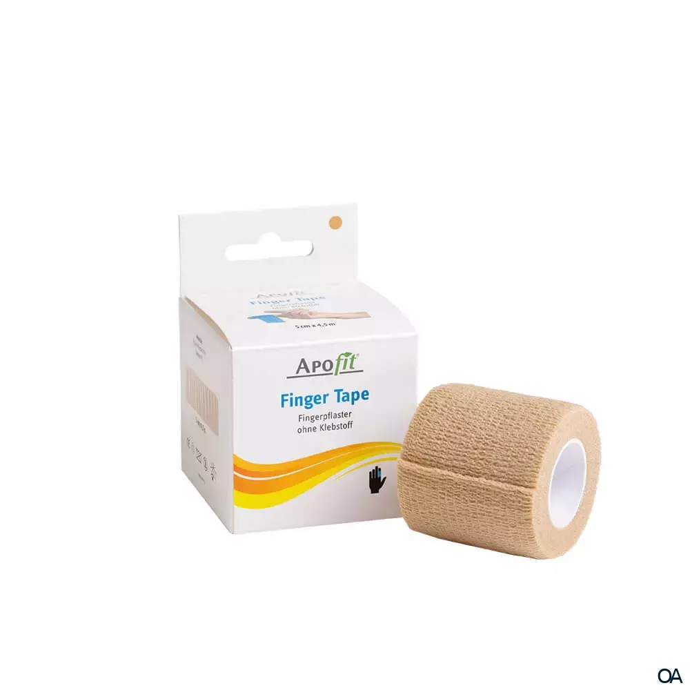 APOfit Fingertape beige 5 cm x 4,5 m APOfit Fingertape beige 5 cm x 4,5 m