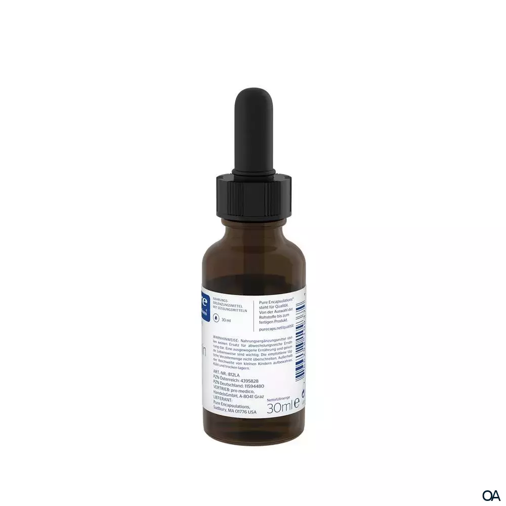 pure encapsulations® Vitamin B12 liquid