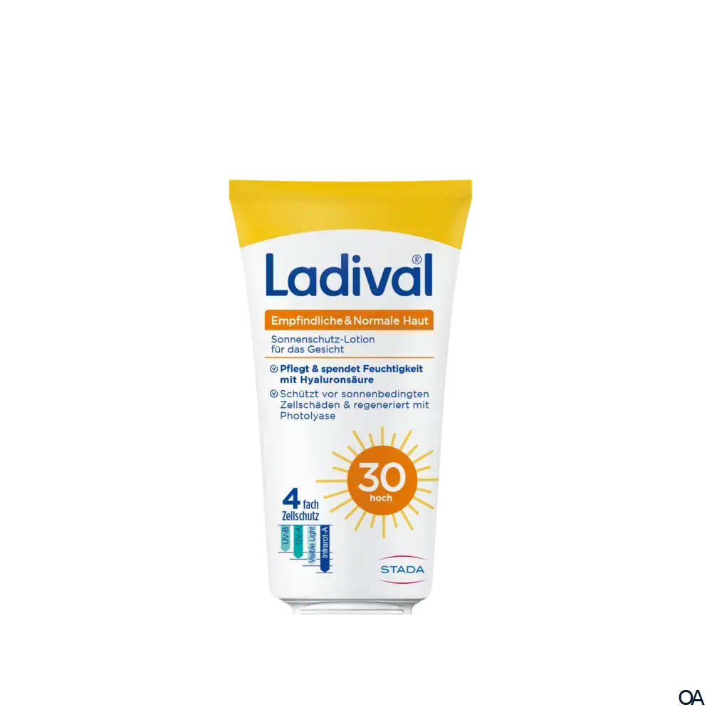 Ladival® Empfindliche & Normale Haut Sonnenschutz-Lotion für das Gesicht LSF 30