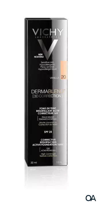 VICHY Dermablend 3D Make-Up 20 - Vanilla VICHY Dermablend 3D Make-Up 20 - Vanilla