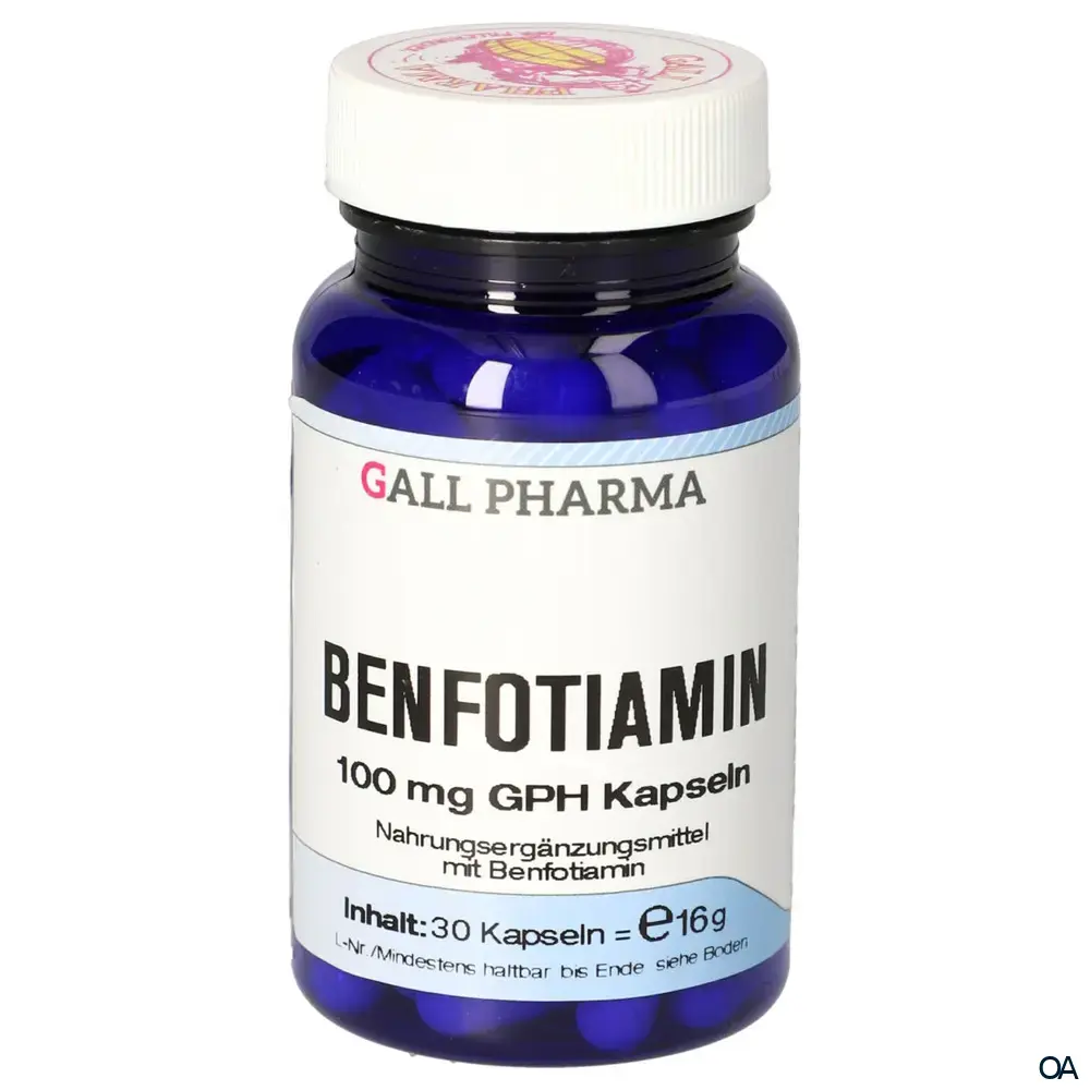 Gall Pharma Benfotiamin 100 mg Kapseln