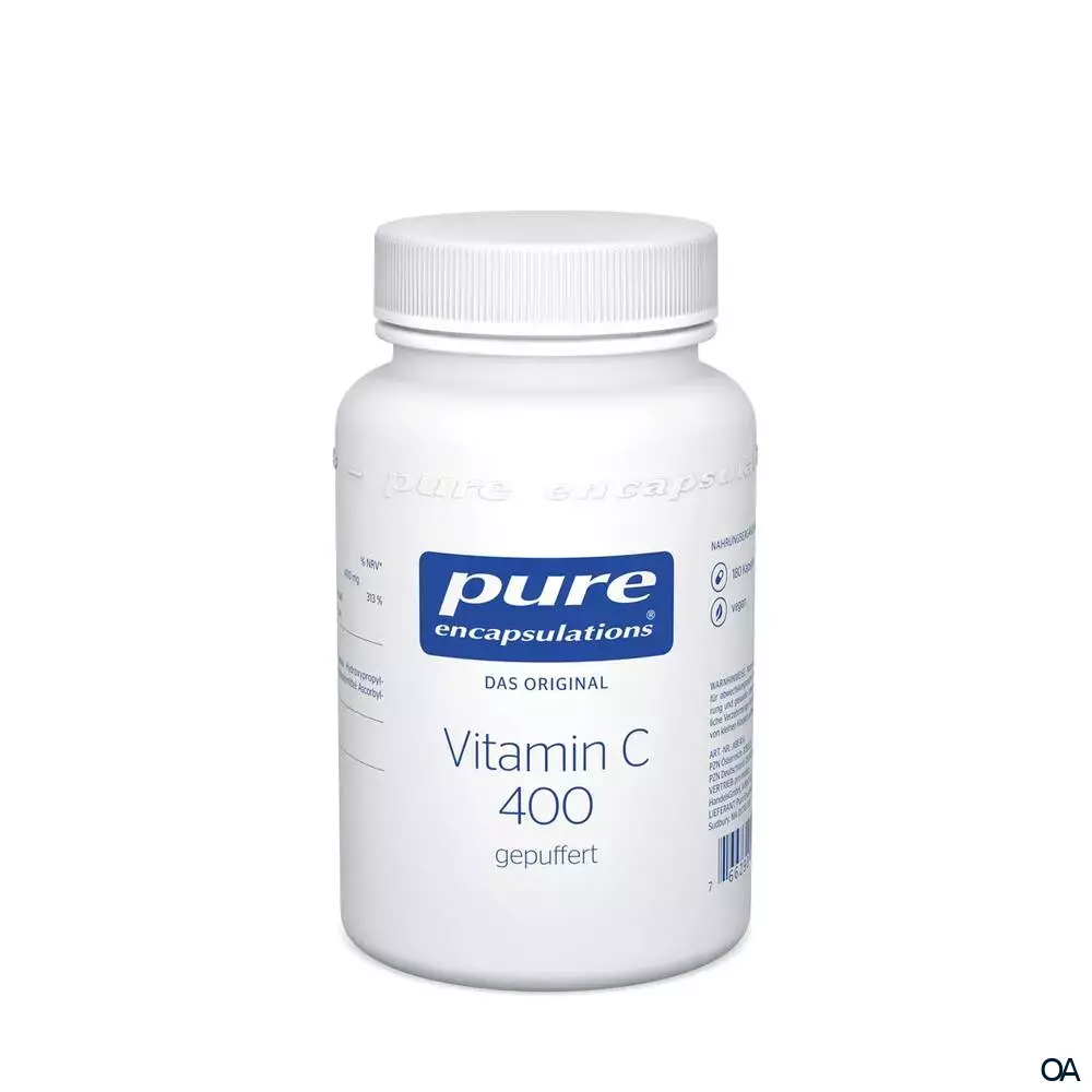 pure encapsulations® Vitamin C 400 gepuffert Kapseln