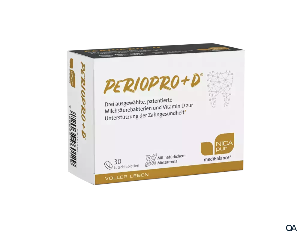 NICApur mediBalance® PerioPro+D® Lutschtabletten