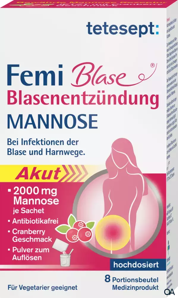 tetesept Femi Blase Blasenentzündung Mannose Sachets tetesept Femi Blase Blasenentzündung Mannose Sachets