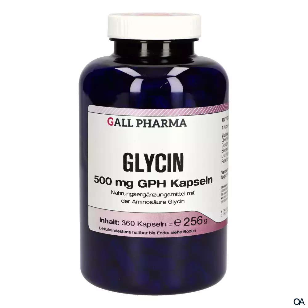 Gall Pharma Glycin 500 mg Kapseln